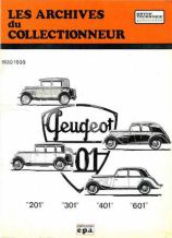 Archives du Collectionneur Tome 2 - pages 46 à 85 - 201M - 301 - 401 - 601