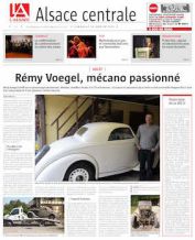 Rémy VOEGEL - l&lsquo;Alsace 01/2015