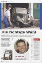 Robert KIRSCH - Oldtimer Praxis 07.2013