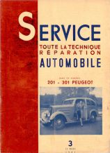 SERVICE Automobile 03/1951 - 201D-DL-M et 301