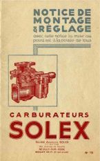 Notice N° 15 Montage et Réglage